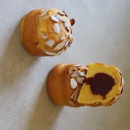 망고 산딸기 비건 브리오슈